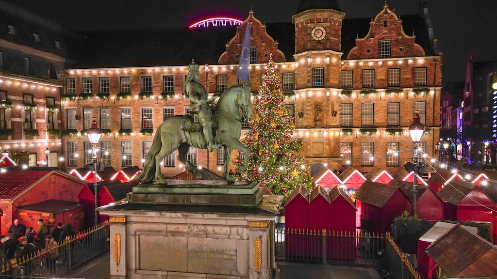 Lichterglanz, Musik und Kinderlachen – Düsseldorfer Weihnachtsmarkt verzaubert die&nbsp;Stadt