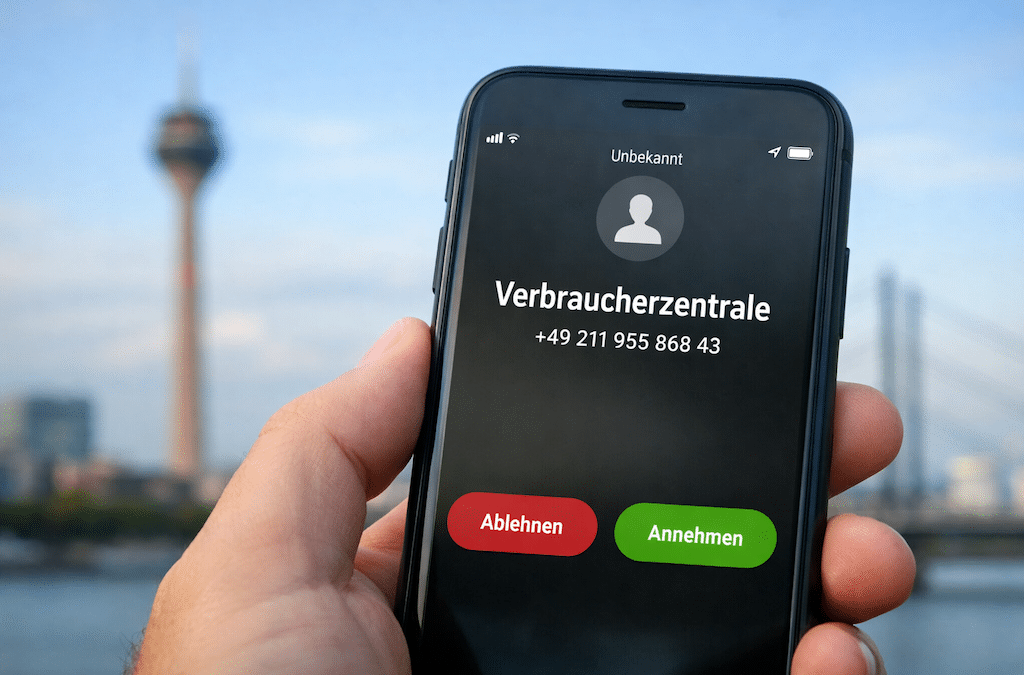 Warnung vor falschen Anrufen im Namen der Verbraucherzentrale