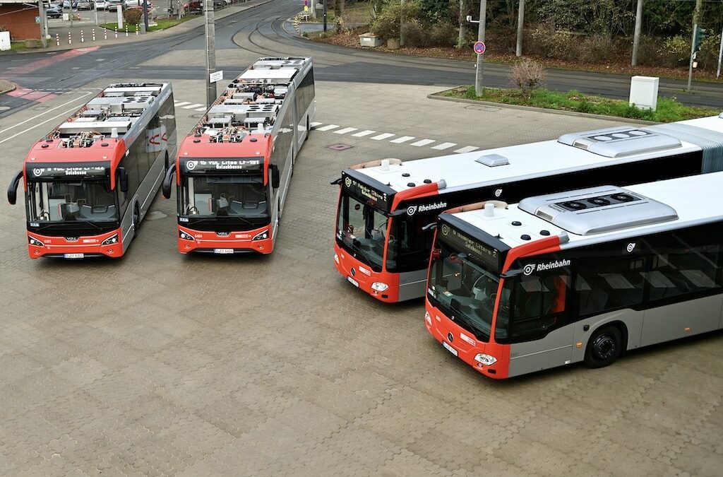 Rheinbahn startet neue Bus‑Generation – 87 Fahrzeuge für den Linienbetrieb