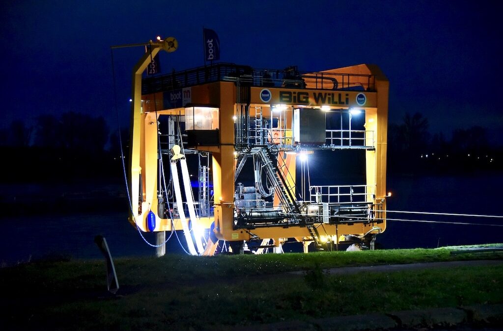 boot Düsseldorf 2025: Vorbereitungen laufen – Erste Yachten heute ausgekrant