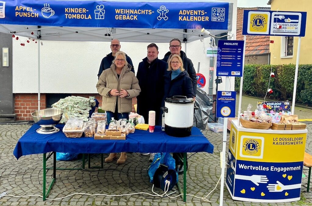 Dicke Spende vom Lions Club Kaiserswerth