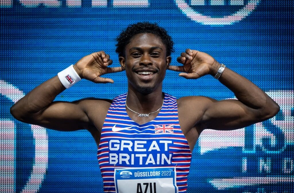 Jeremiah Azu: Amtierender Welt- und Europameister startet in Düsseldorf