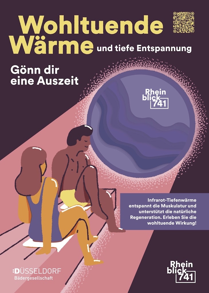 Infrarotkabine © Bädergesellschaft Düsseldorf mbH Infrarotkabine © Bädergesellschaft Düsseldorf mbH
