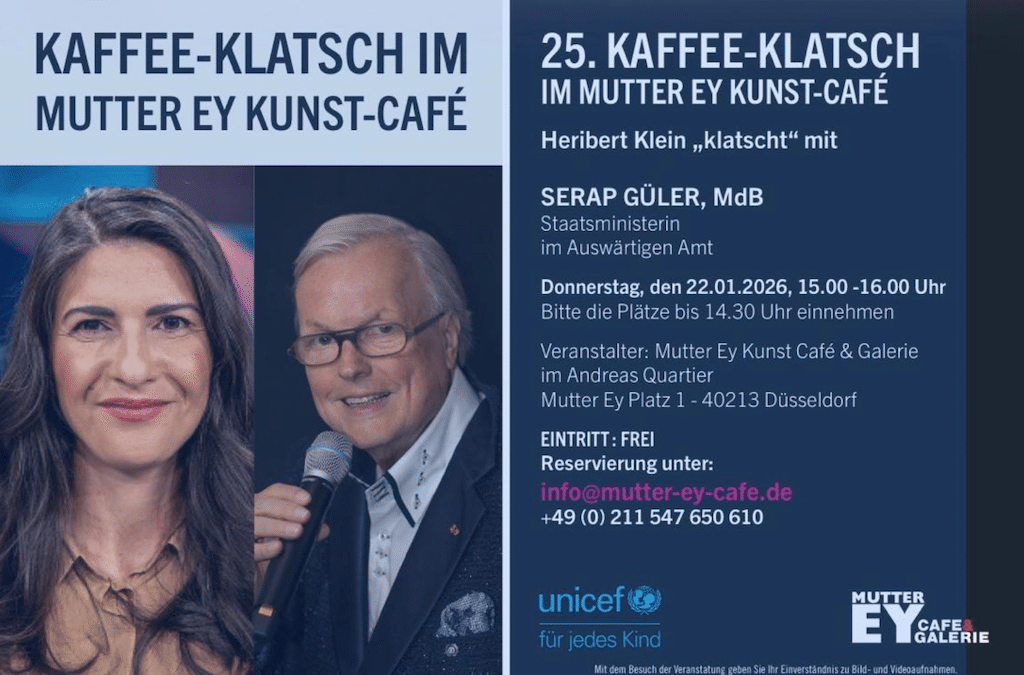 25. Jubiläums-Kaffee-Klatsch im Mutter Ey Kunst Kaffee