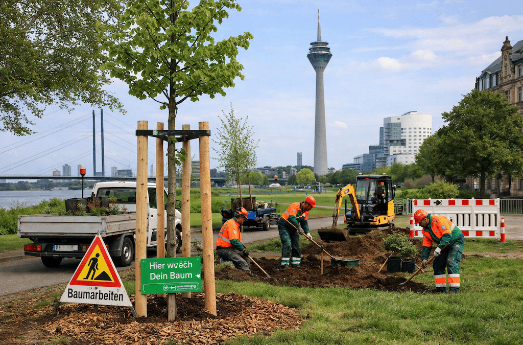 Trotz erschwerter Bedingungen – Stadt hält Zahl der Neupflanzungen hoch