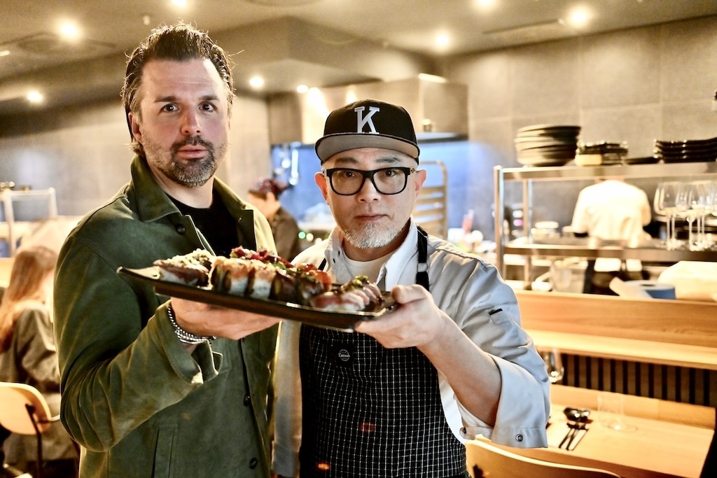 Geschäftsführer Johannes Schuster und sein Chefkoch © Lokalbüro