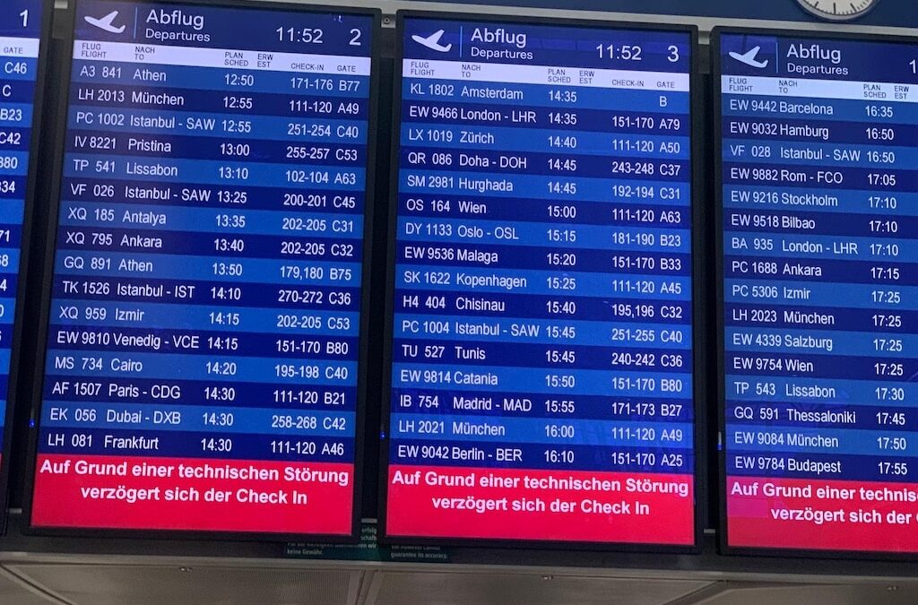 IT-Ausfall am Flughafen Düsseldorf sorgt für Verzögerungen – Betrieb wieder stabil