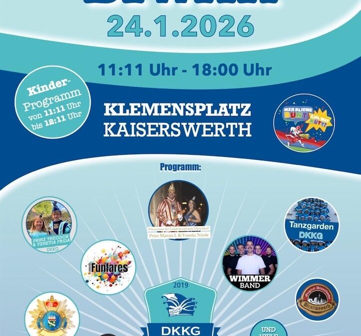 Am Samstag ist Biwak in Kaiserswerth