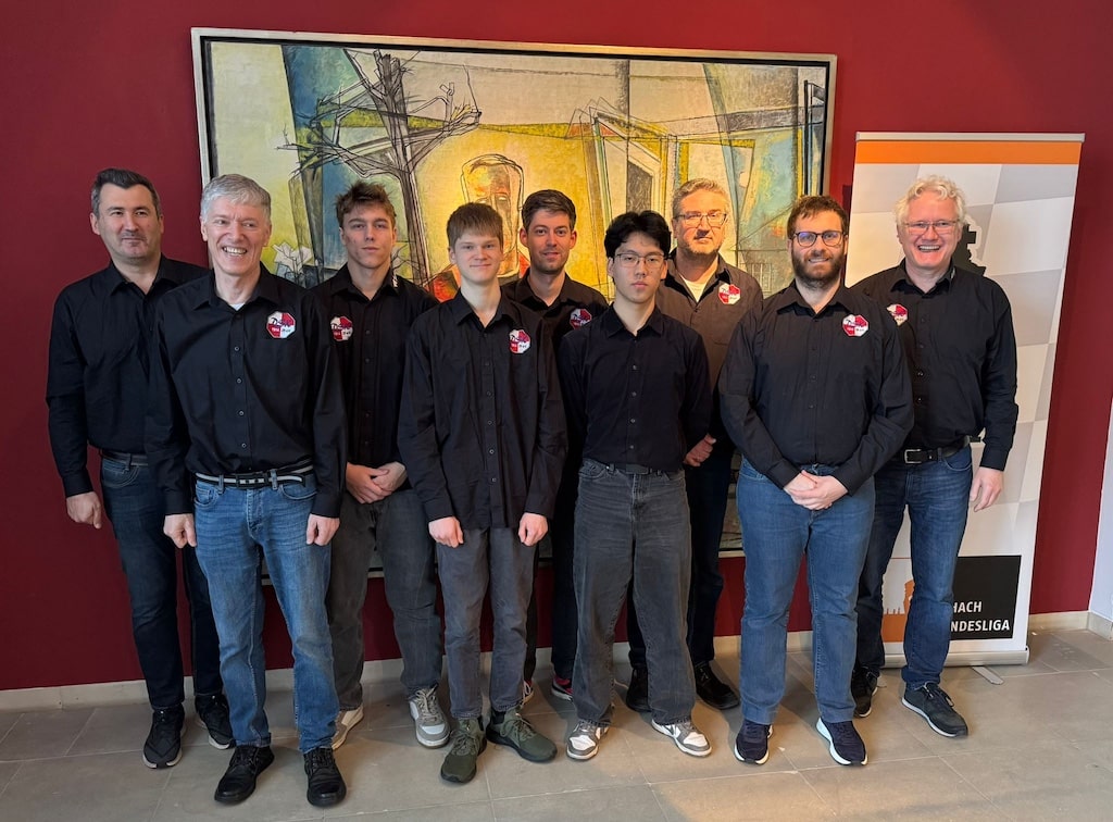 Der amtierende Deutsche Mannschaftsmeister © Düsseldorfer Schachklub DSK 1914/25 e.V.