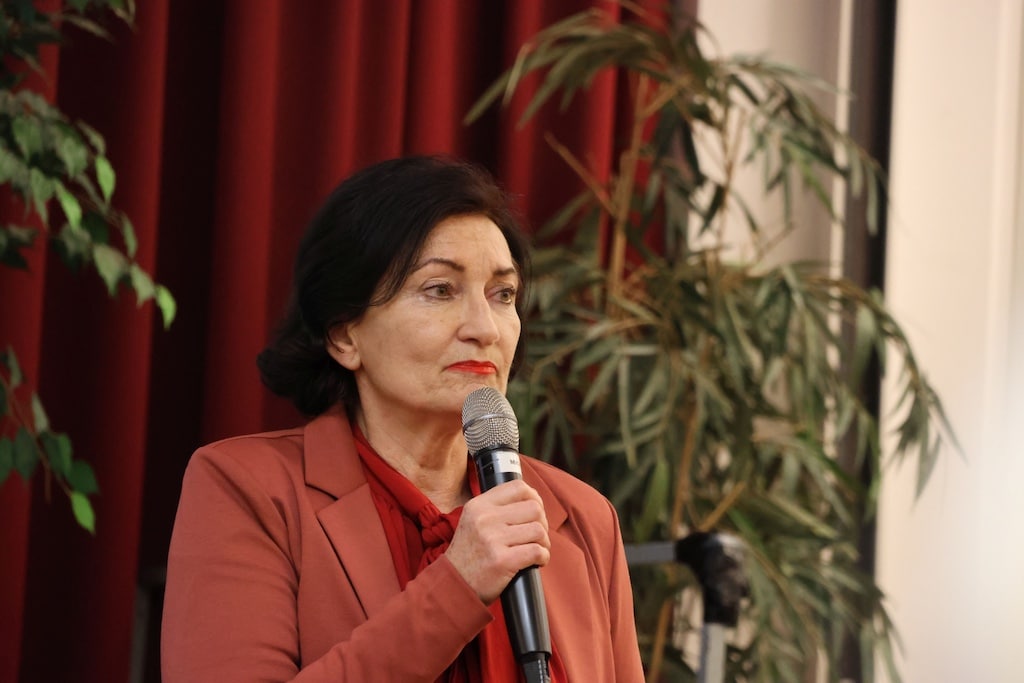 Miriam Koch bei der Infoveranstaltung 