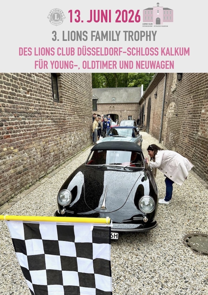Die Sonne wird das Projekt begleiten Lions Club Düsseldorf-Schloss Kalkum Die Sonne wird das Projekt begleiten<br />
Lions Club Düsseldorf-Schloss Kalkum<br />