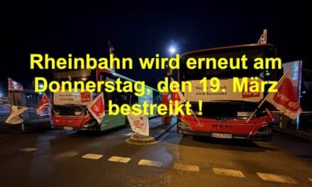 Busse und Bahnen stehen still – ver.di ruft zum Streik auf