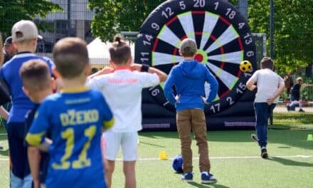 Große Begeisterung beim Sportaktionstag „Kids in Action“ im Arena-Sportpark