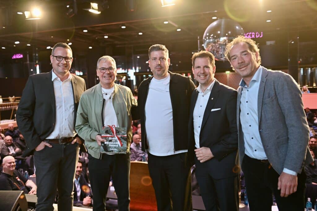 Jan Hallen, Andreas Rettig, Gianni Costa, Timo Greinert und David Mondt © Lokalbüro