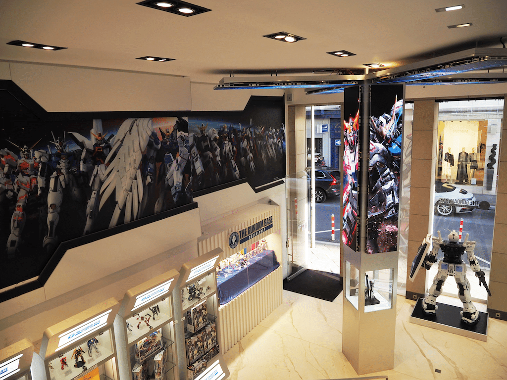 THE GUNDAM BASE DÜSSELDORF © Bandai