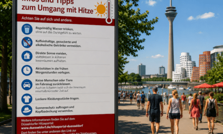 Gesundheitsamt warnt vor Hitze: Tipps für Düsseldorfer