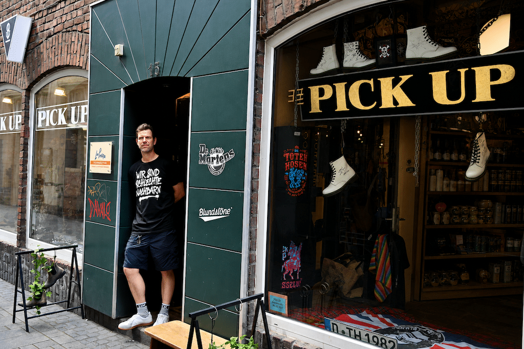 Christian Werner vor Pick Up