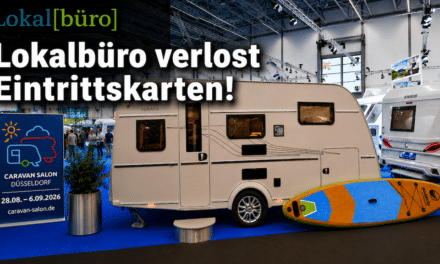 Lokalbüro verlost Karten für den Caravan Salon 2026 in Düsseldorf