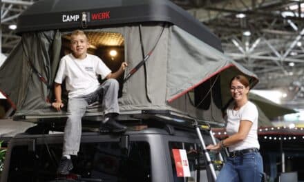 Unterm Sternenhimmel schlafen: Dachzelte begeistern Familien auf dem CARAVAN SALON