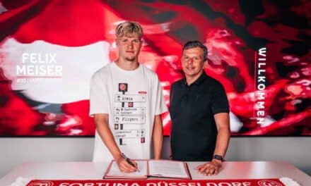 Fortuna verpflichtet Abwehrtalent Felix Meiser vom FC Augsburg