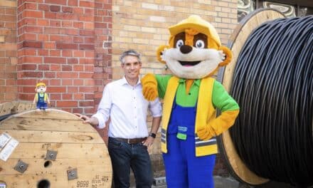 Erdmännchen Sandi ist neues Gesicht der Netzgesellschaft Düsseldorf