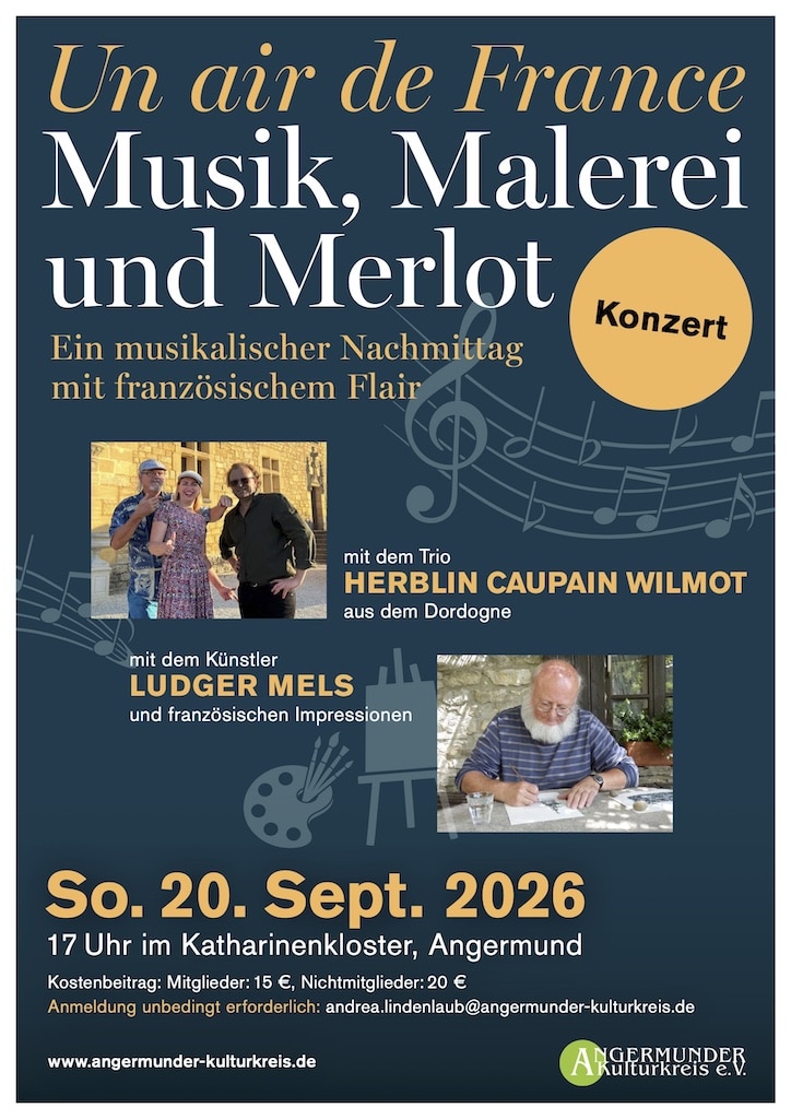 Plakat Konzert © AKK Plakat Konzert © AKK